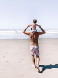 Men's Floral Swim Trunk