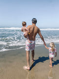 Men's Floral Swim Trunk