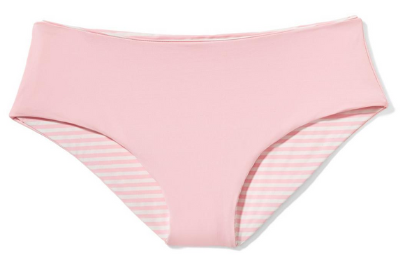 Pink Stripe Bikini Bottom