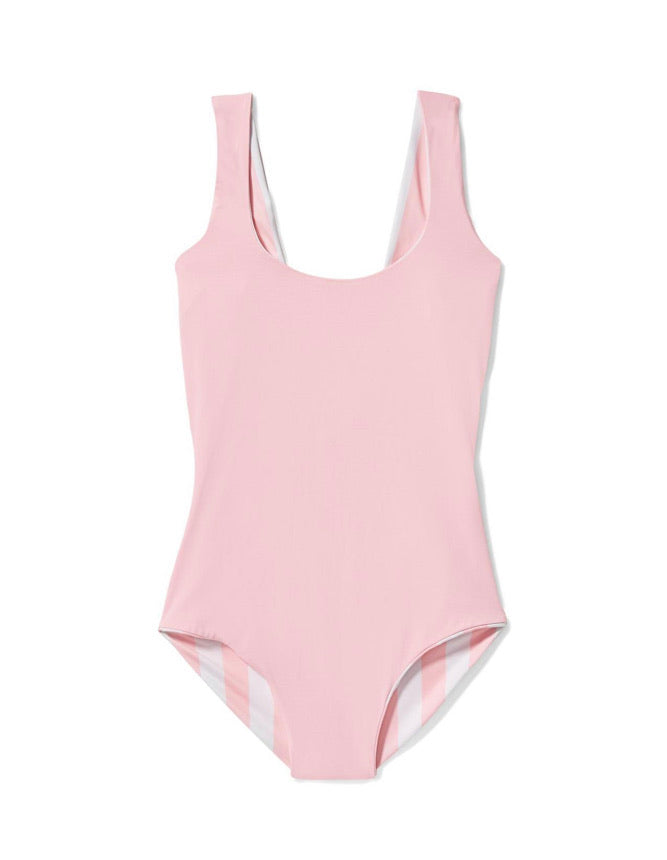 Pink Stripe Onepiece