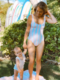 Pink Stripe Onepiece